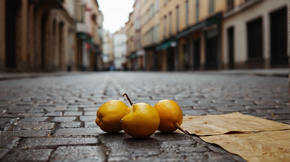 The empty street is a set